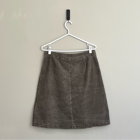 Vero Moda taupe corduroy wrap skirt - Picture 5 of 15